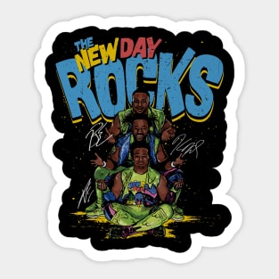 The New Day Rocks Sticker